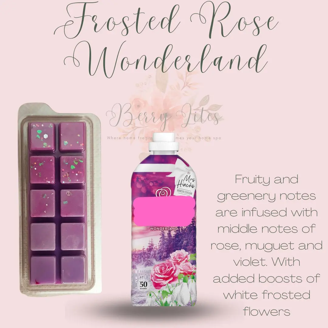 Frosted Rose Wonderland Wax Melts
