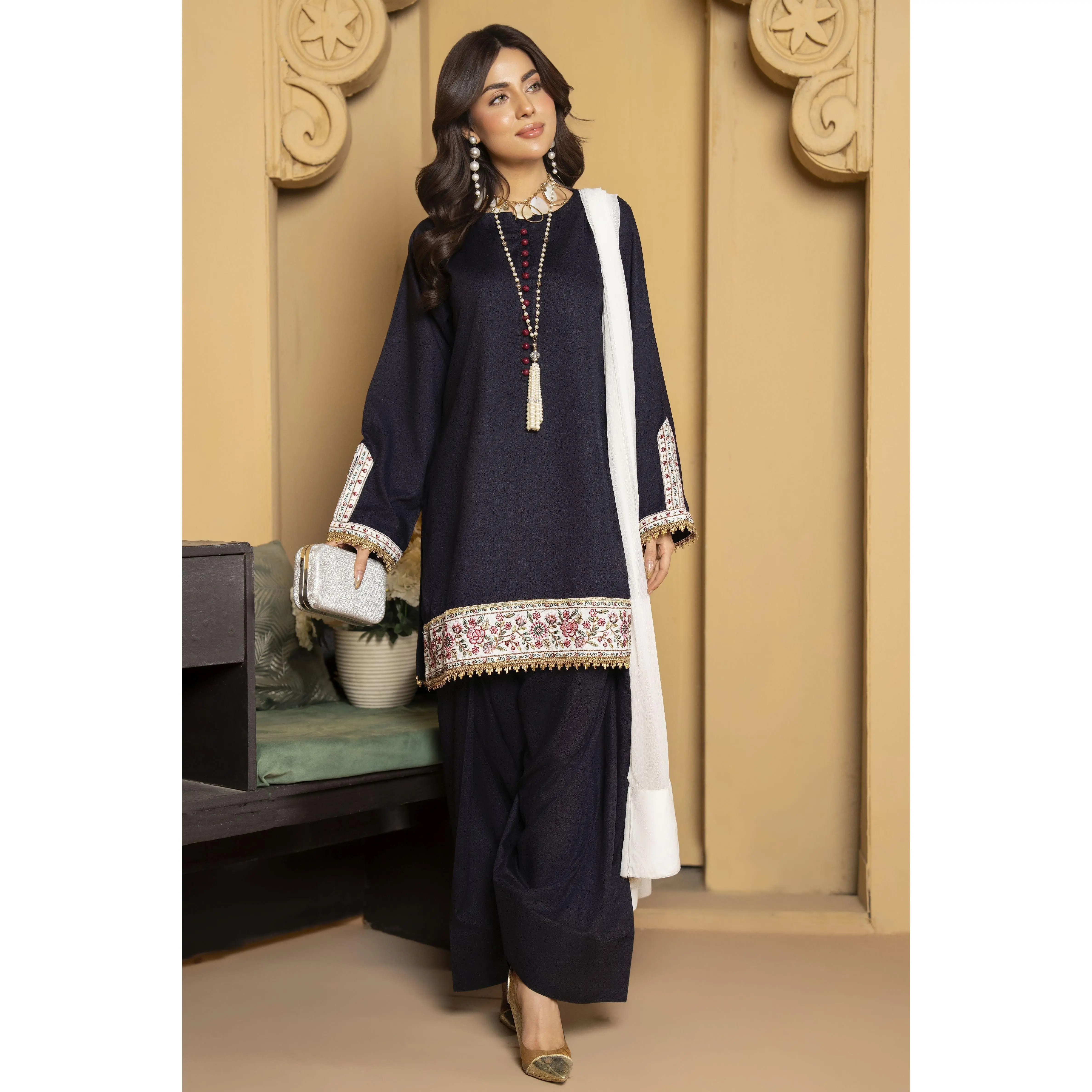 Xoey Ready to Wear 3 Pcs Farshi Shalwar Dress