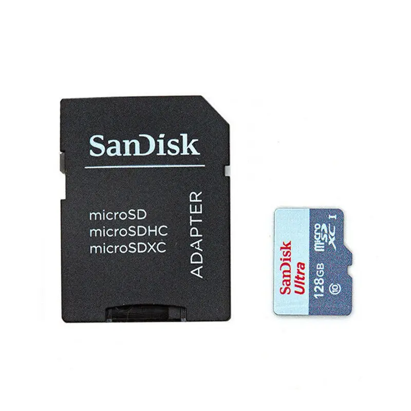 SanDisk Ultra 128 GB, Class 10 (10MB/s) - microSDXC Card 0