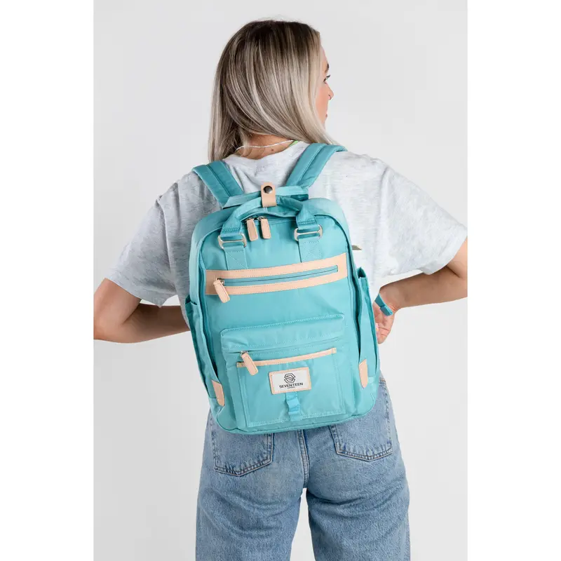 Wimbledon Backpack - Turquoise 1