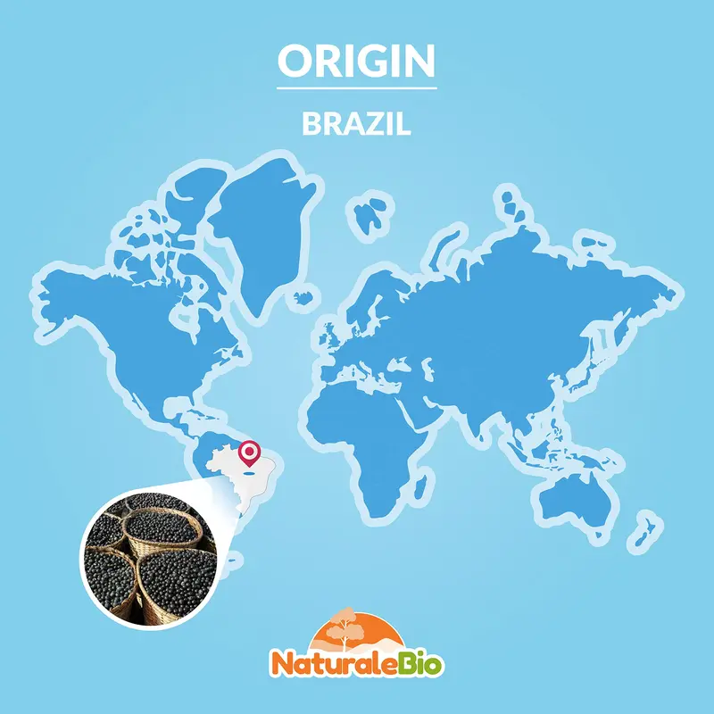 Organic Acai Berries Powder - Freeze-Dried - 200g. Brazilian Acai, Lyophilised, Raw. Extract from Açai Berry Pulp. Vegan & Vegetarian Friendly 4