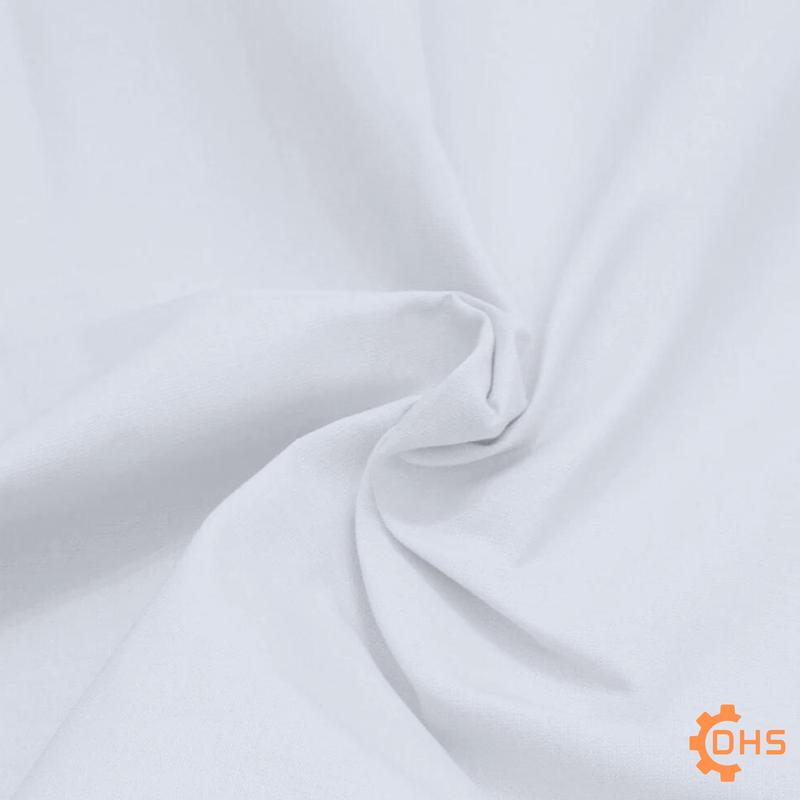 Plain White Fabric 100% Cotton for Arts & Crafts, Dressmaking, Quilting, Sewing, Bedding, Pillowcases, Bunting - 150 CM Extra Wide by DHS (2 Metre)… 4