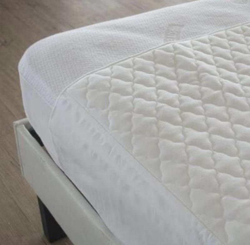Product Introduction of Cotton Waterproof Bed Protector/Pad with Tucks Washable Soaker Sheet, Single & Double 300 Washes 3/4 liter Absorbent Incontinence 90x90cm,85x135cm,75x90cm (90x90cm/Pair With Tucks) topper for 7
