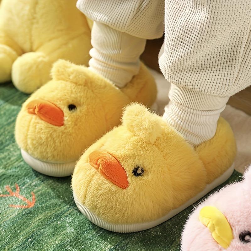 Product Introduction of Cozy Cartoon Plush Footwear for Youngsters - Warm, Comfortable Indoor Shoes with Non-Slip Sole for Boys & Girls, Ideal for Fall/Winter 8