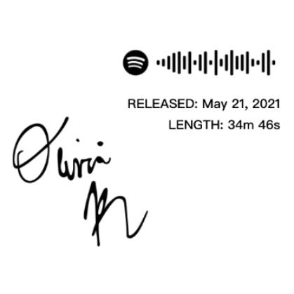 Olivia Rodrigo |  Sour Album Poster | A5 A4 A3 Print Decor Room Wall Artwork 4