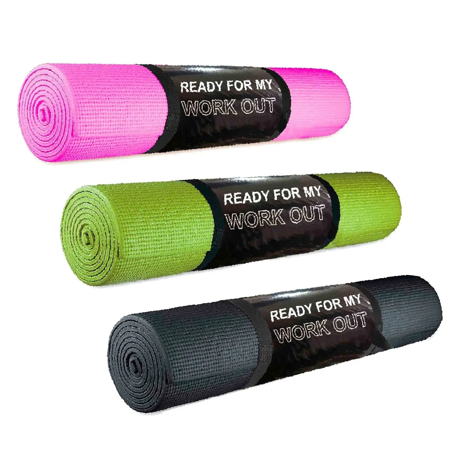 Pilates Mat Exercise Yoga Mat Extra Thick Foam Mat Gym Fitness Mats Workout Home