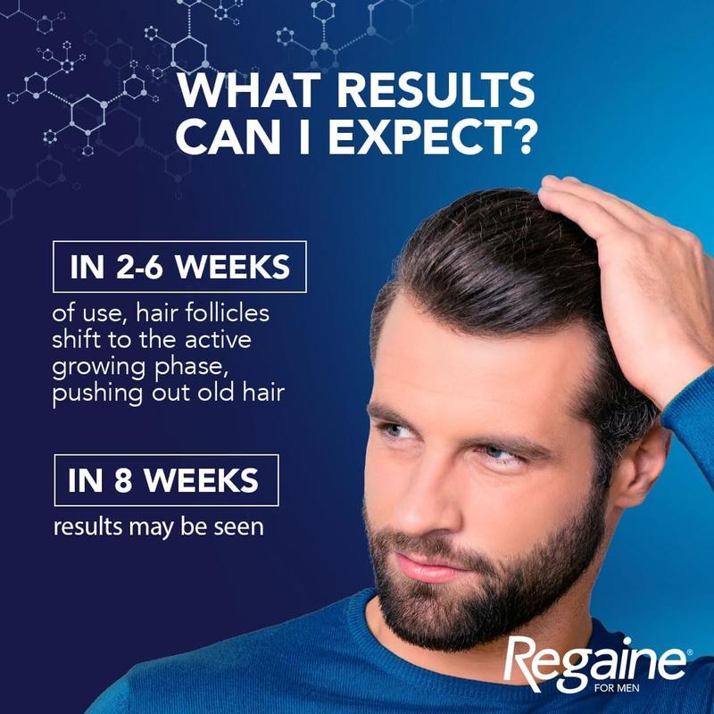 Regaine for Men Extra Strength Scalp Solution for Hair Regrowth (1x 60ml), Male Hair Loss Solution with 5% Minoxidil, Cutaneous Solution for Male Pattern Hair Loss Hair Care Comfort 3