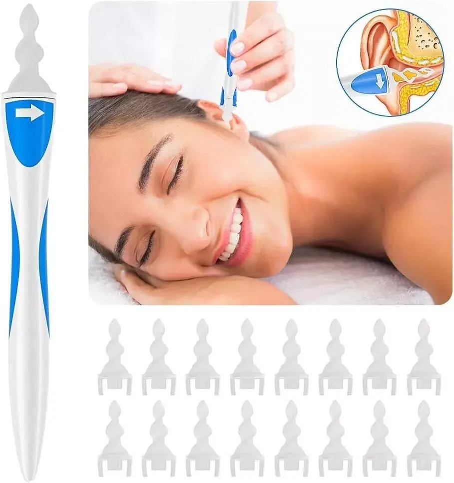 Smart Ear Wax Cleaner - Safe & Soft Spiral Earwax Removal Tool for Easy Cleaning!