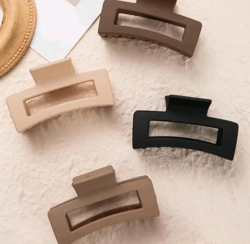 Hair Claw Clips ( Set Of 4 ) - Non Slip Strong Hold for any type of Hair. 4