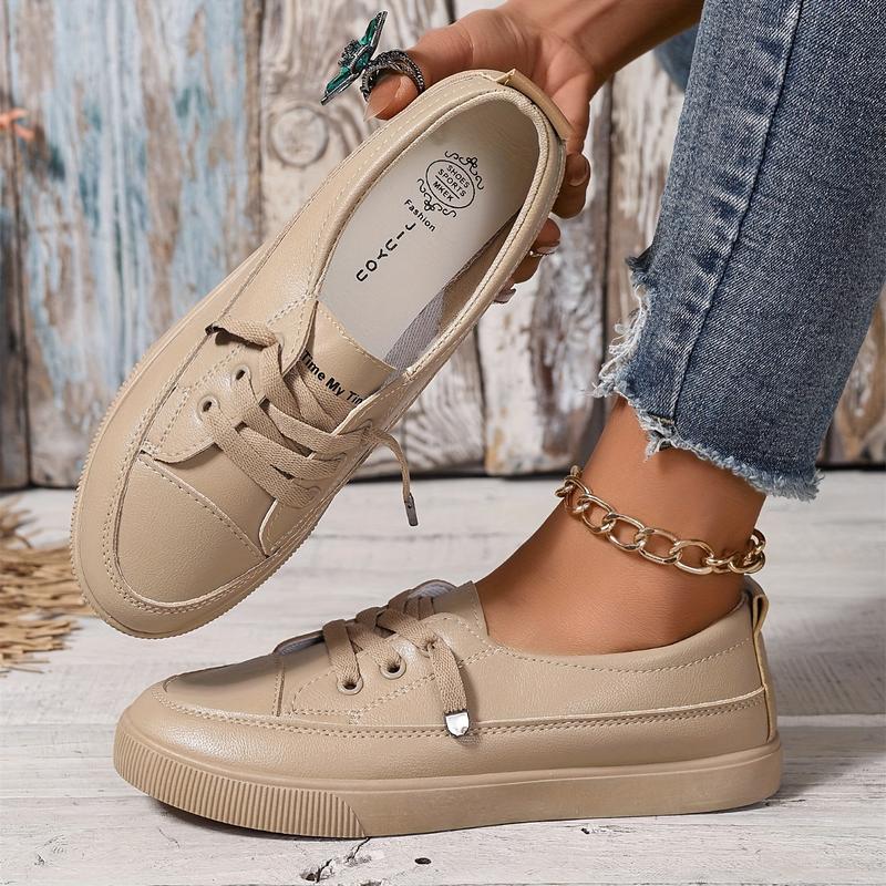 Product Introduction of Chic Slip-On Sneakers - Comfortable Low Top Design - Versatile White, Perfect for Casual Outings Walking Shoes Sports Shoes Girl Trainer Athletic Runner Training Footwear Closed Women Running 11