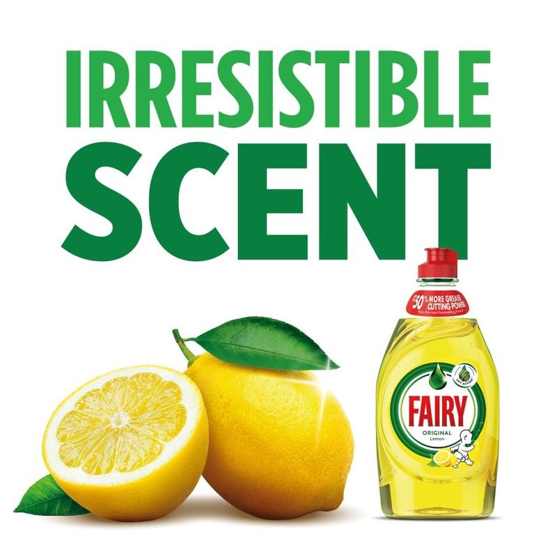 Fairy Lemon Washing Up Liquid 320Ml (x 10 Bottles) 1