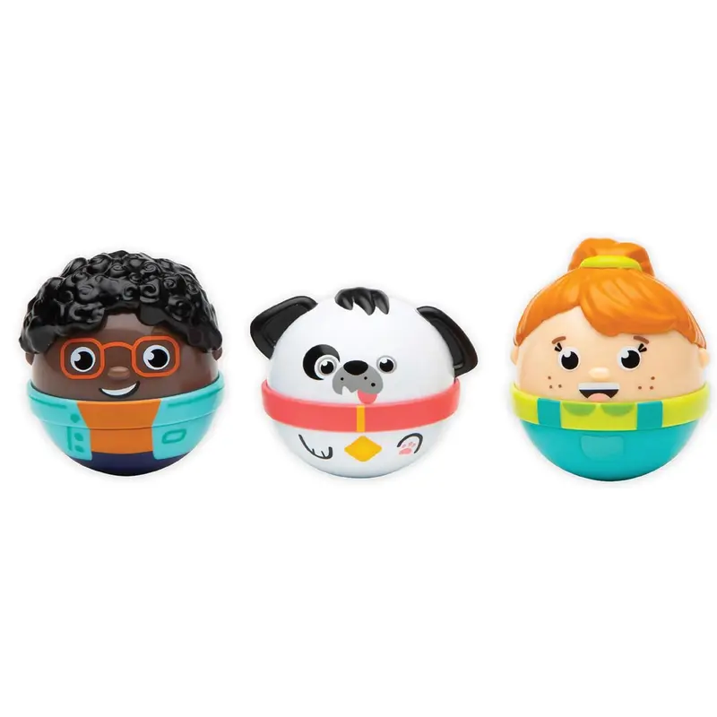 Playskool Weebles My Best Friends - Weeble Wobble Preschool Toy for Toddlers 2