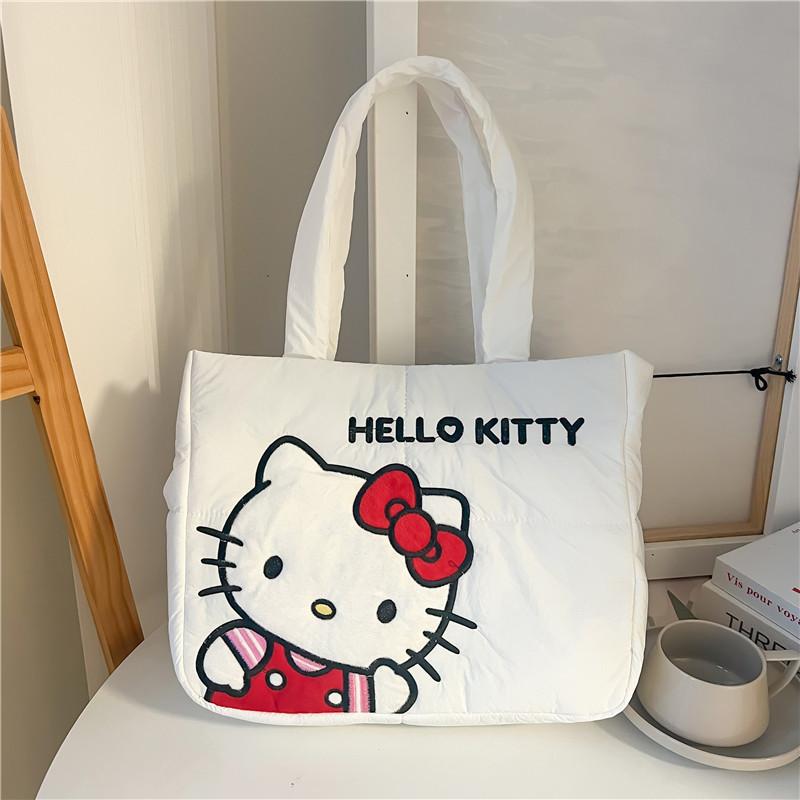 Sanrio Hello Kitty & Kuromi Cute Shoulder Bag - Sweet Style, Durable Polyester, Perfect Gift for Women 6
