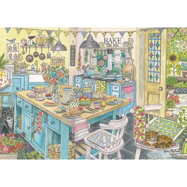 500 Piece XL Jigsaw Puzzle - Kitchen Love