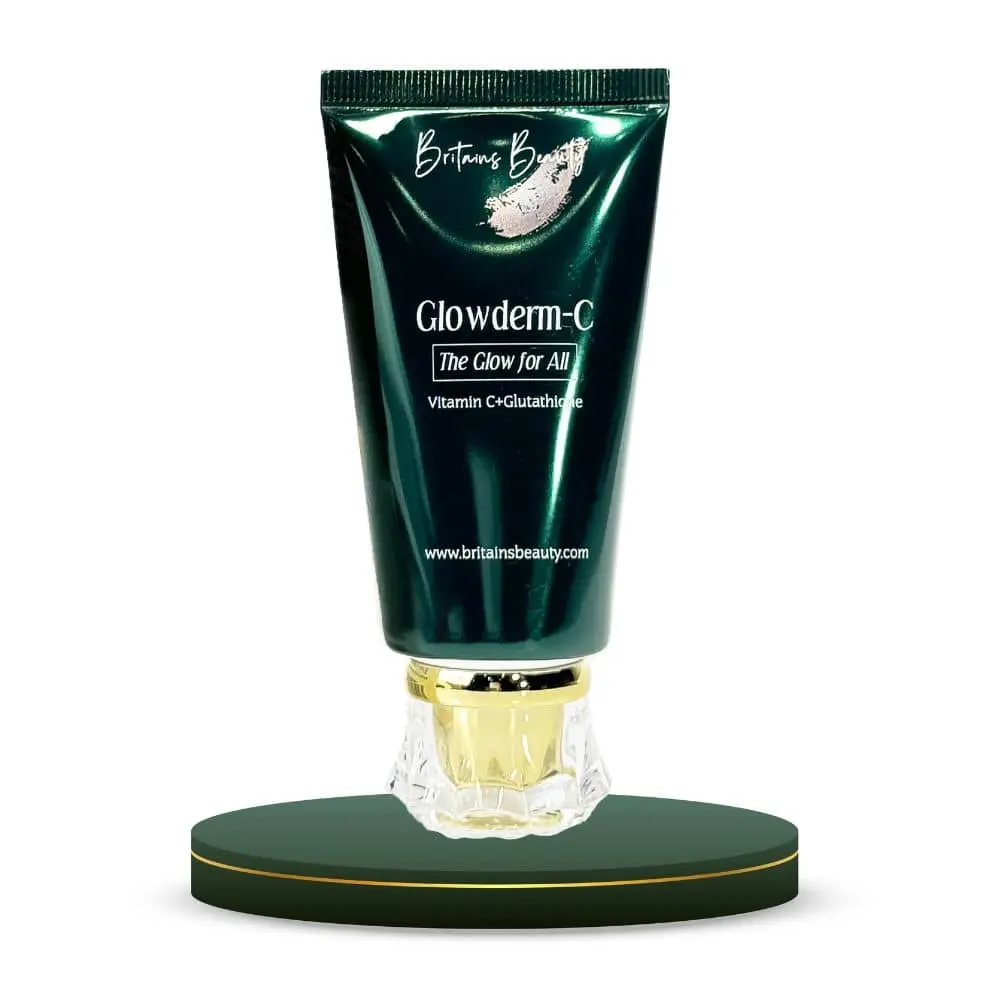 Glowderm-C Whitening Cream: Ultimate Vitamin-C & Glutathione Formula for Brighter, Spot-Free Skin - Unisex, 50gm