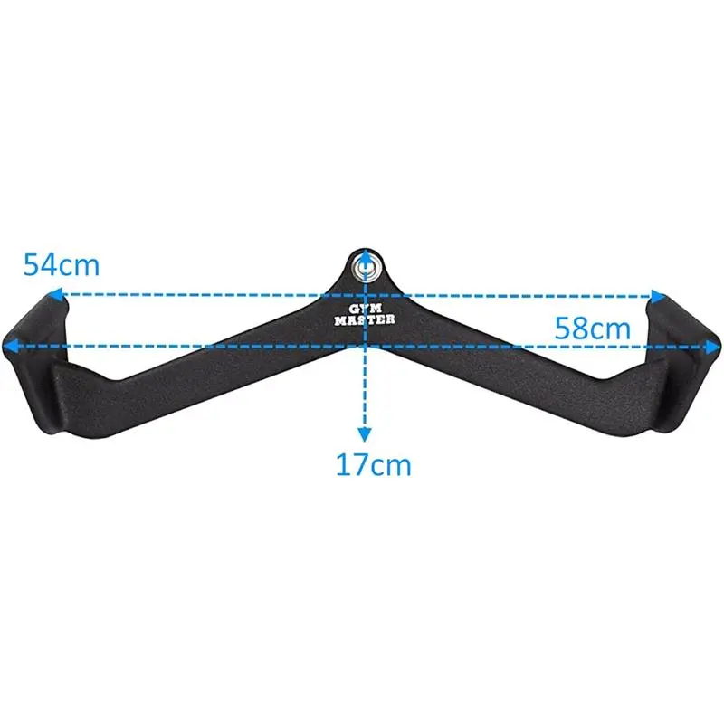 Lat Pull Down Cable Machine Attachment Handle Max Grips