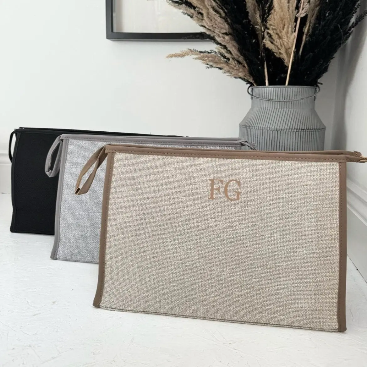 Personalised Clutch Tote Bag