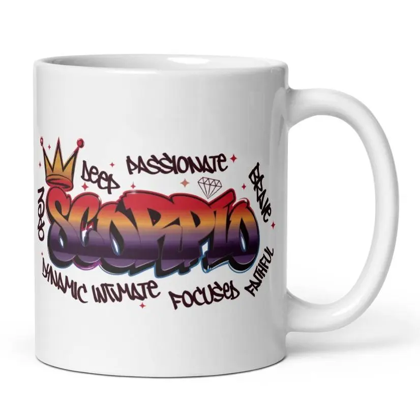 SCORPIO ZODIAC SIGN MUG | THE PERFECT BIRTHDAY GIFT FOR HER OR HIM