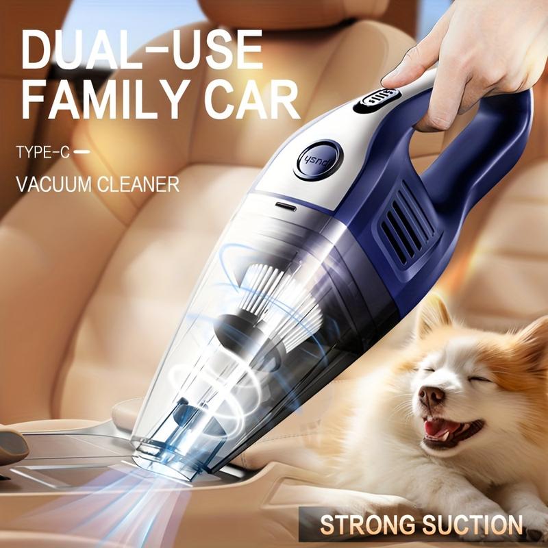 Product Introduction of Powerful Portable Wireless Handheld Vacuum Cleaner for Car, Home, Office with USB Charging and Variety of Accessories 0