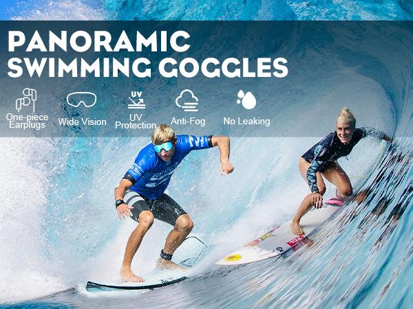 Product Introduction of Swim Goggles 2 Pack, Wide View Anti Fog & UV Swimming Goggles for Audlt, No Leaking Swim Glasses for Men Women 0