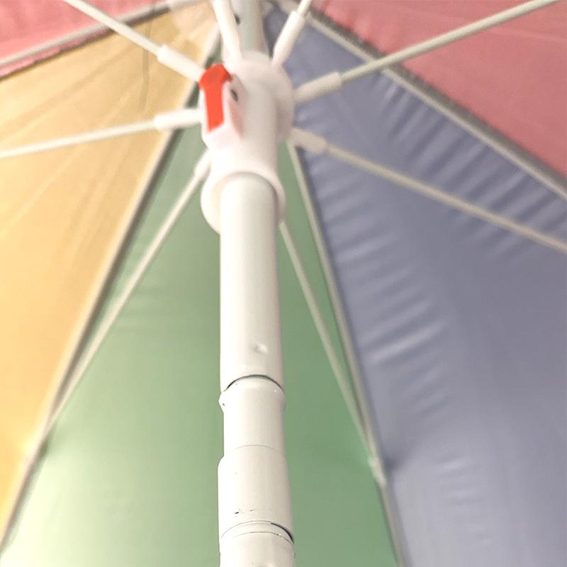 Product Introduction of 1.8m Beach Parasol Garden Parasol Sunshade for Outdoor Terrace 9