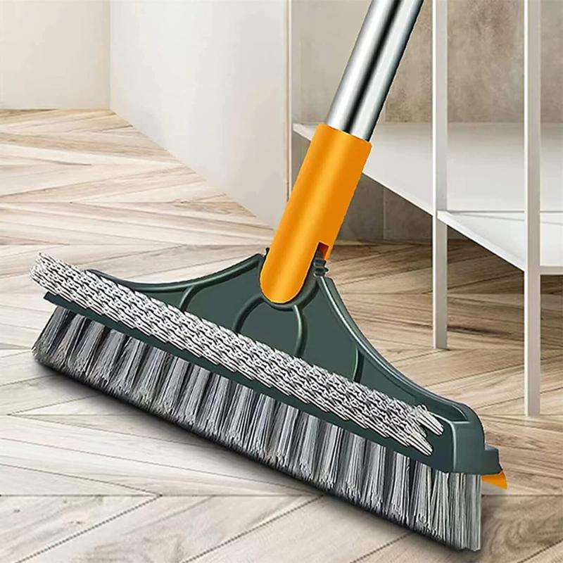 Product Introduction of 3 in 1 Floor Brush Scrub 120° Rotatable Cleaning Tool Household with Long Handle Kitchen Scrubber 10