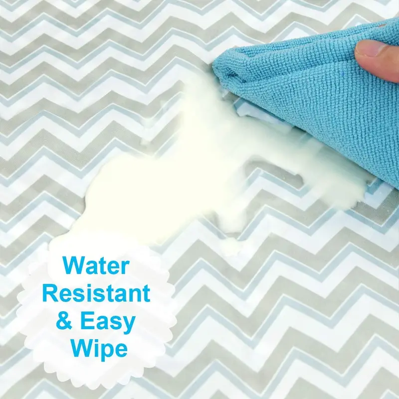 Easy Cleaning Splash Mat for Highchair, Baby and Weaning, 52" Height, Washable and Waterproof, Messy Mat for Under High Chair/Arts/Crafts 5