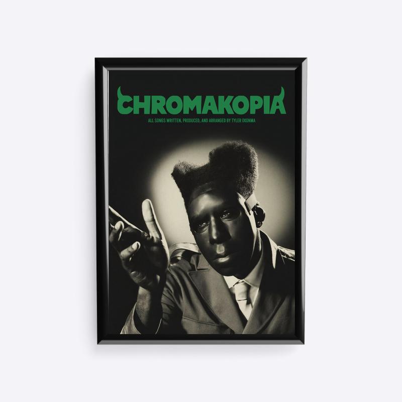 Tyler, the Creator wall art album PRINTS ONLY NO FRAMES Chromakopia, cherry bomb, call me if you get lost, flower boy, IGOR, wolf, goblin, Poster 7
