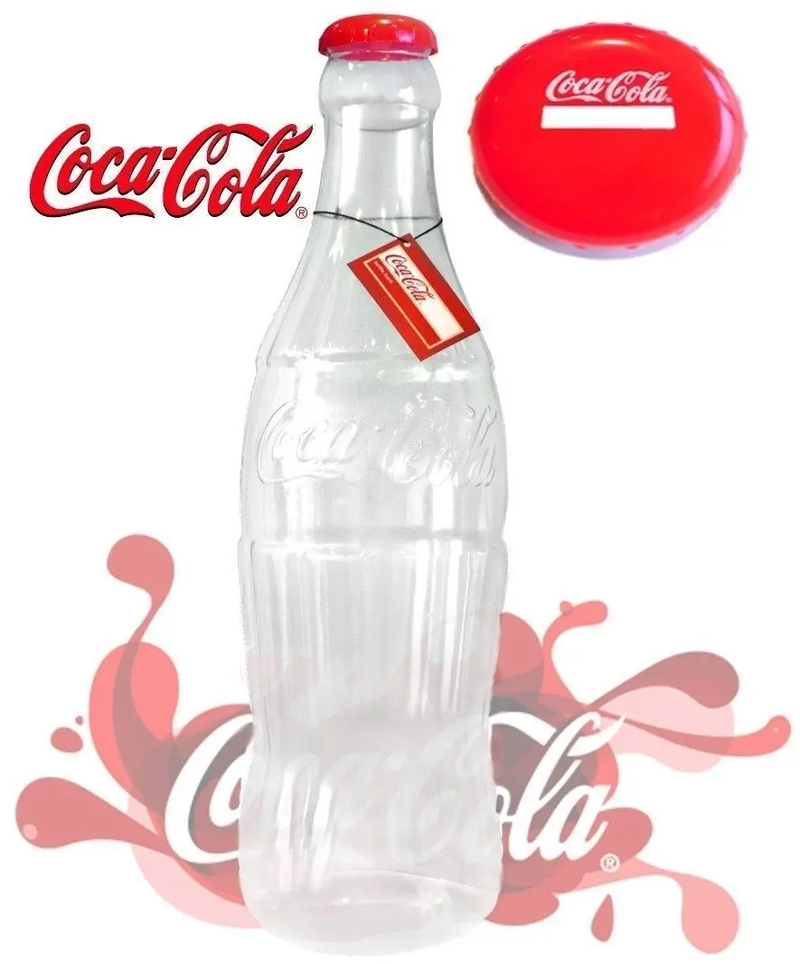 Giant Coca Cola Money Bottle 2 FT Plastic Bottle Saving Coin Piggy Bank Uk