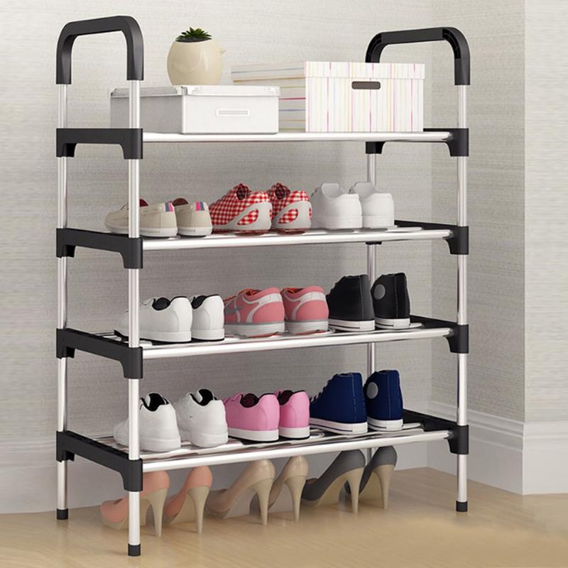 AceHome 3/4/5/6 Tiers Shoe Rack Organizer Stackable Space Saving Shoe Shelf（No Dust Cover） 1