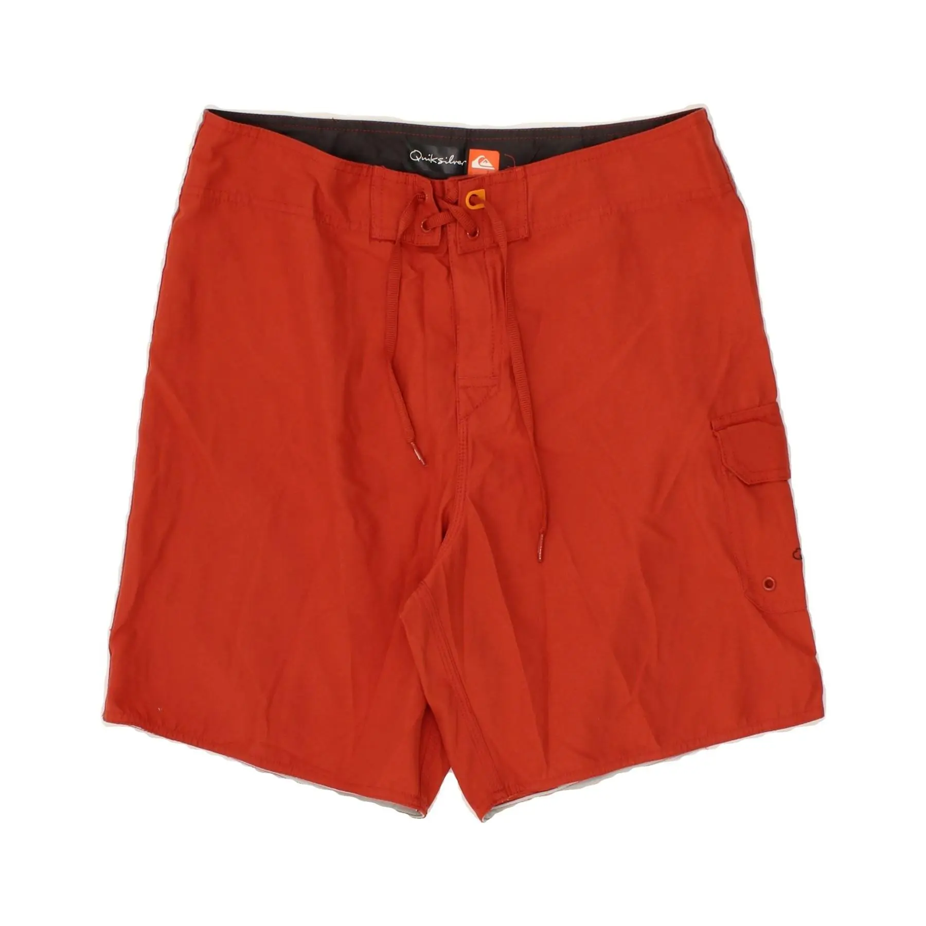 Pre-Owned Vintage QUIKSILVER Mens Swimming Shorts Medium  Red Polyester