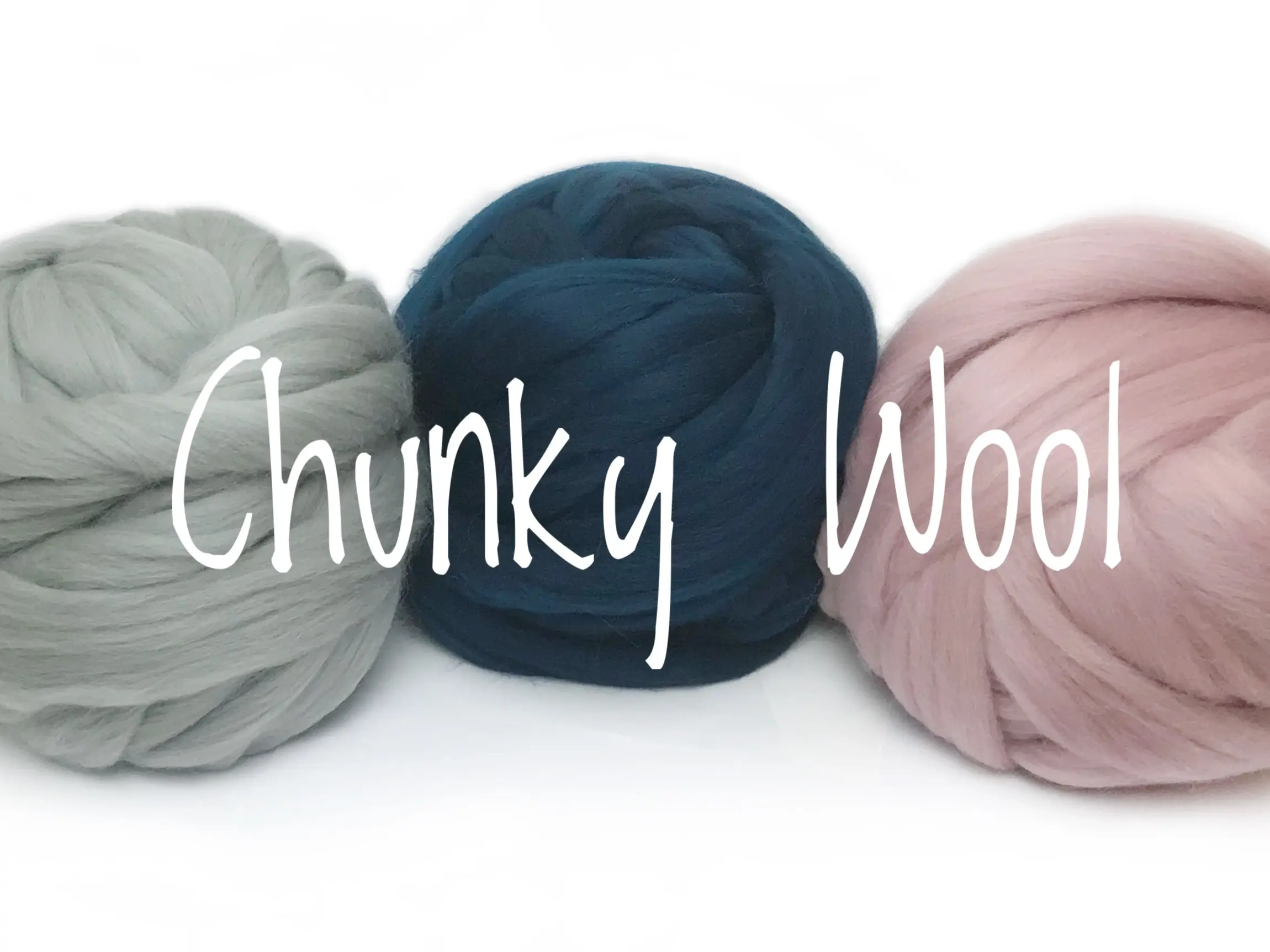 Chunky Merino Wool for Arm Knitting, Weaving, Felting, Spinning- Soft Merino Yarn for DIY Crafts 26-28 microns OEKO-TEX certified