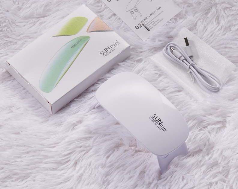 LED UV Nail Lamps for Gel Nail Polish Nail Dryer Curing Lamp 6W USB 3