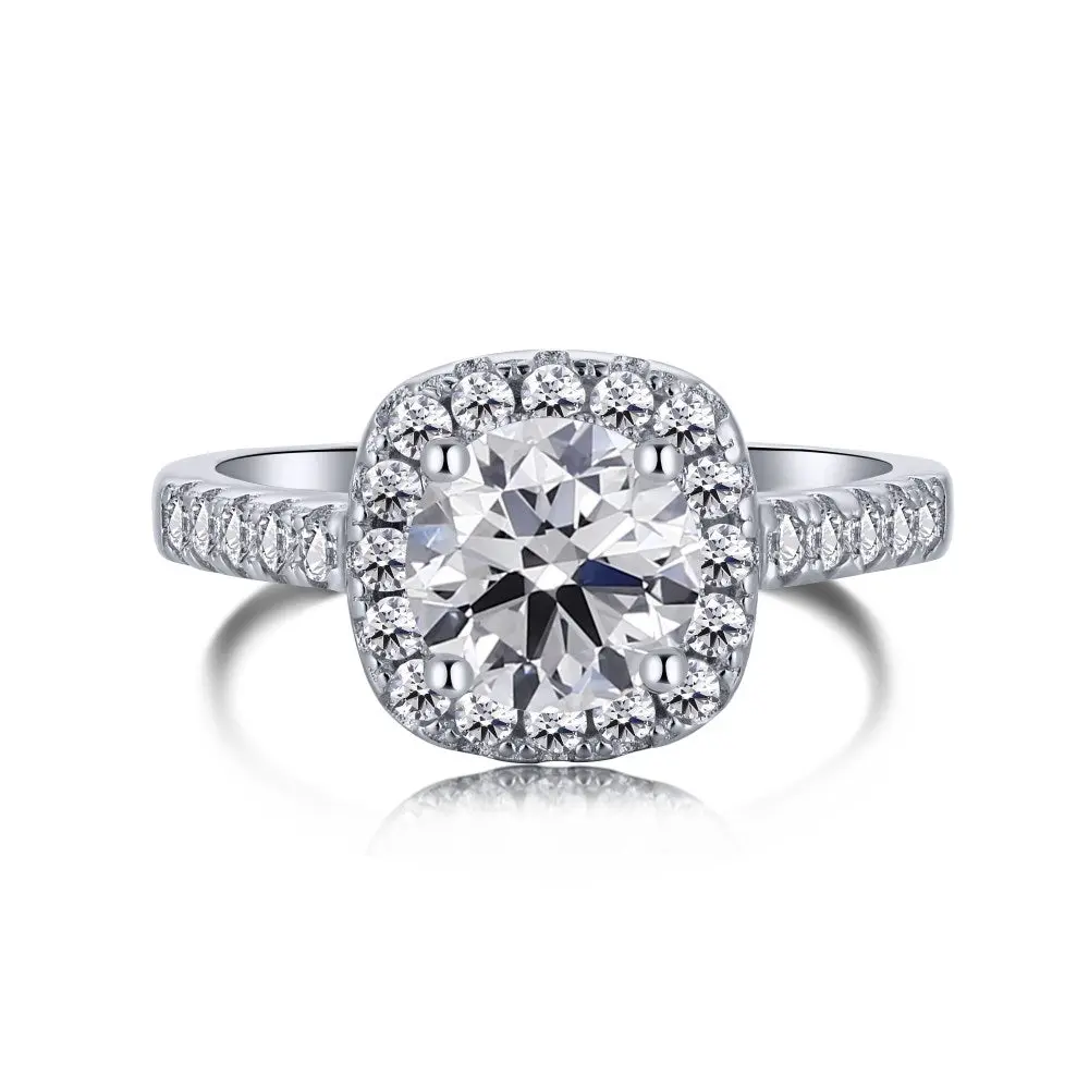 2.5 CT CUSHION CUT LONDON RING