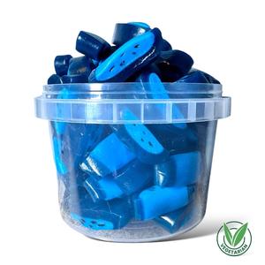 Blue Raspberry Peelable Slices - Vegetarian | HALAL | PICK YOUR SIZE Candy Sugar