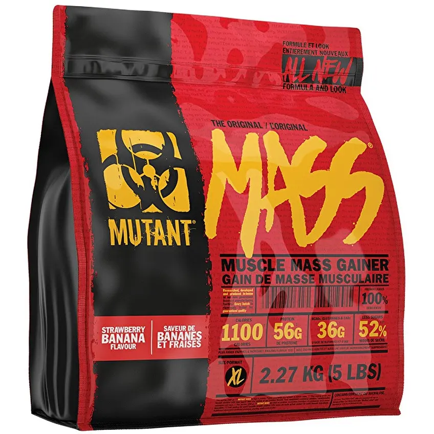 Mutant Mass, Strawberry Banana - 2270g