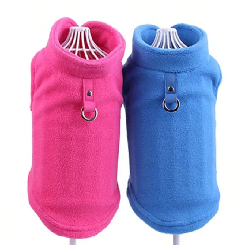 Winter Fleece Pet Dog Clothes Puppy Clothing French Bulldog Coat Pug Costumes Jacket For Small Dogs Chihuahua Vest Yorkie Kitten 5