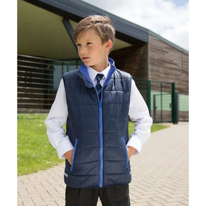 Result Core - Core junior bodywarmer - Black/Orange 1
