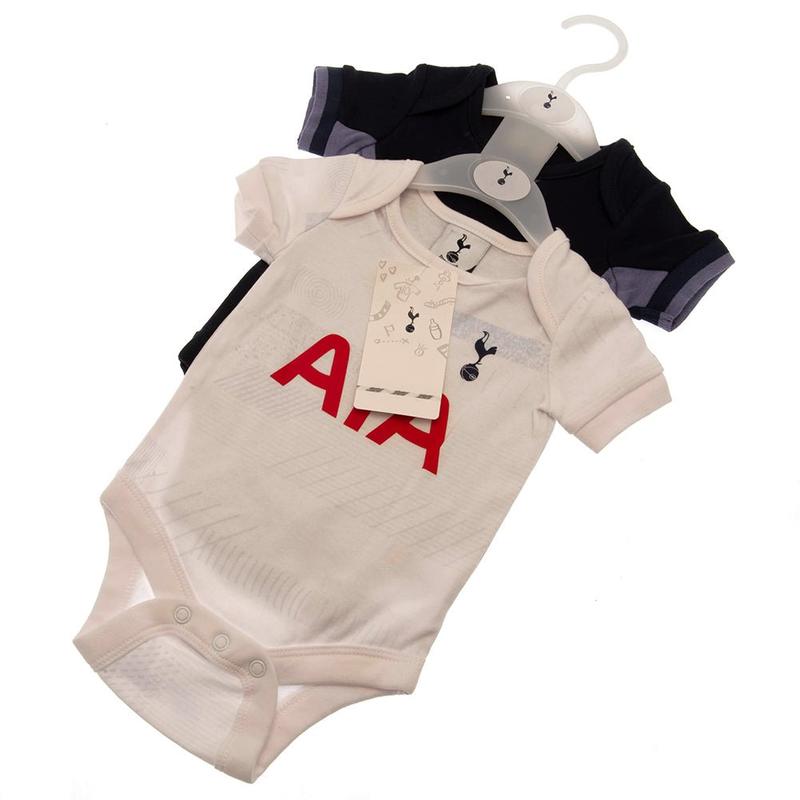 Tottenham Hotspur FC 2 Pack Bodysuit 12/18 mths GD 3