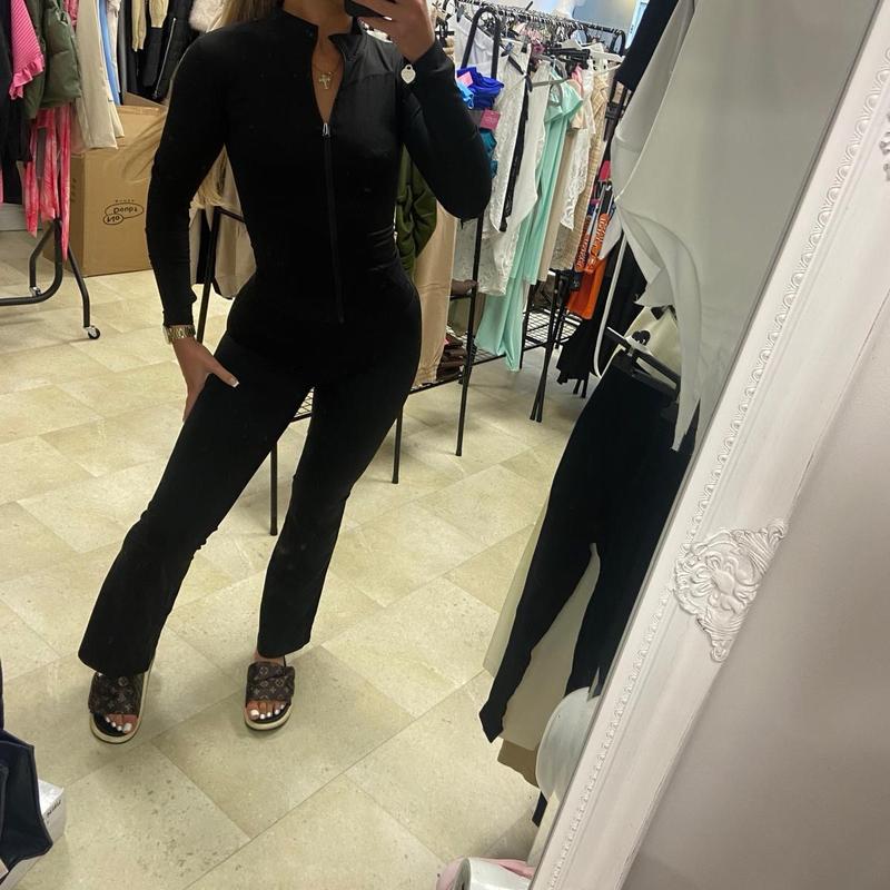 Gym Set - Scrunch Bum Flares and Gym Jacket Co-ord 1