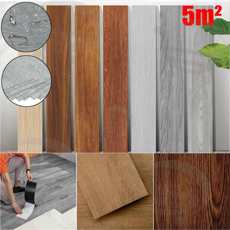 Product Introduction of 5m² Floor Planks Tiles Self Adhesive Wood Effect Vinyl Flooring Kitchen Bathroom 2