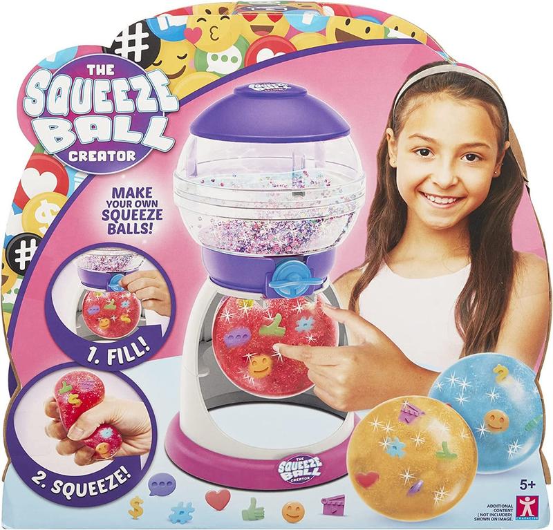 The Squeeze Ball Creator Maker - Mix Fill & Squeeze Reusable Stress Ball playset with Accessories 0