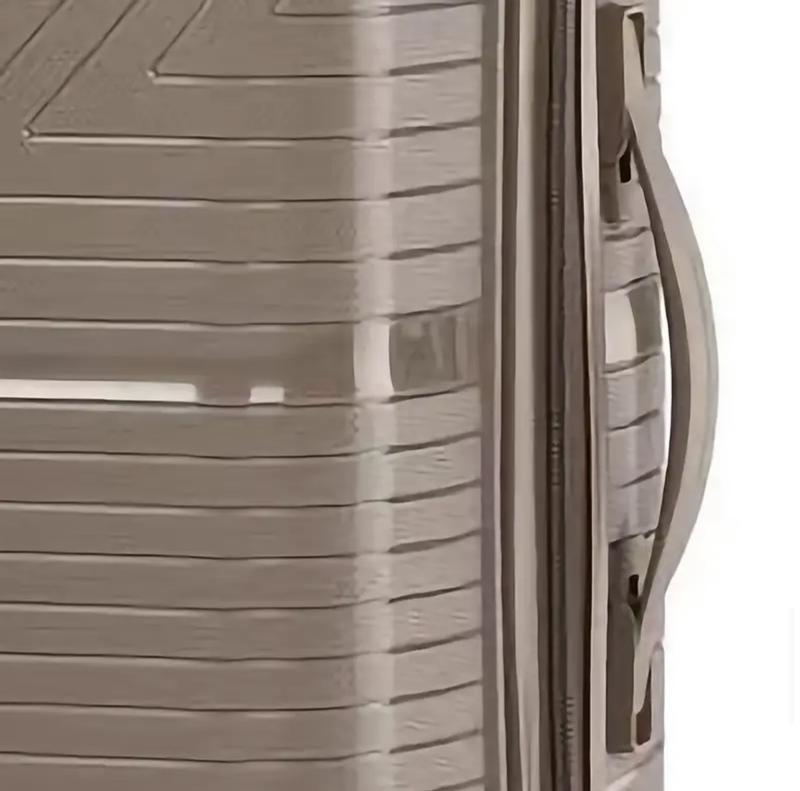 Product Introduction of Set of 4 Travel Suitcase Set: 13", 20", 24", 28" PP Luggage with TSA Locks and 360° Swivel Wheels 5
