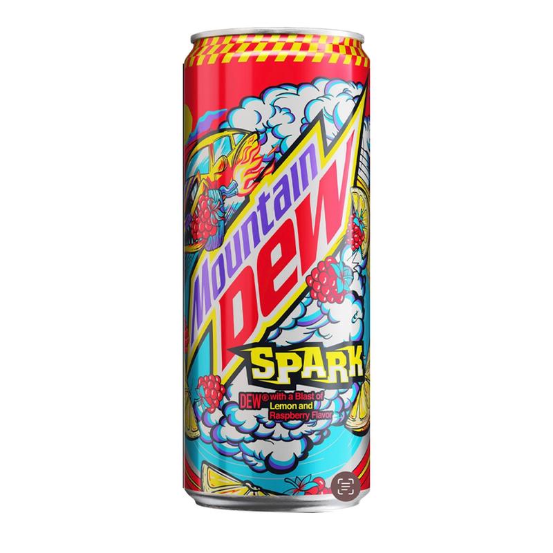 Slim Can Soda Range - Mountain Dew/Dr Pepper 1