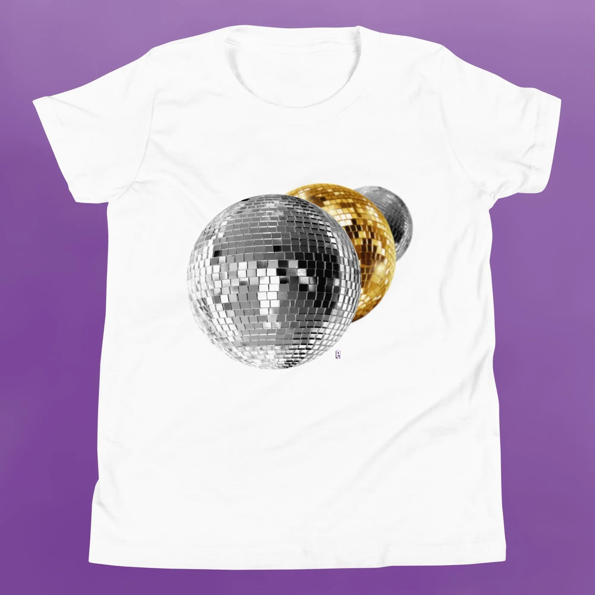 'Disco Ball Lineup' Baby Tee