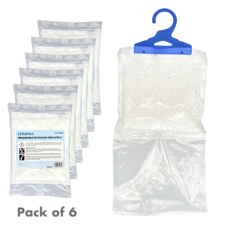 Hanging Wardrobe Dehumidifier Condensation Remover Moisture Absorber Clothes Car Garage Kitchen Hangable Pack Default 0