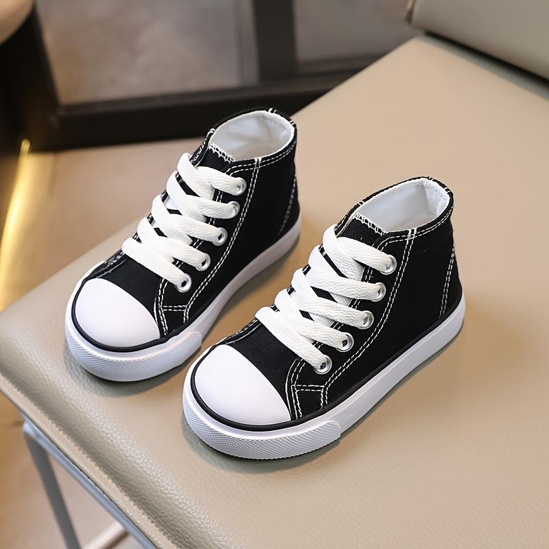 Girls Canvas Sneakers - Ultra-Lightweight & Super Comfortable - Anti-Slip Walking Shoes for Spring & Summer Adventures - Ideal for Outdoor Play 6