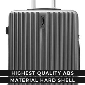 Product Introduction of Suitcase Large Hard Shell| Aluminum Telescopic Handle|TSA 3 Digit Combination Lock| 4 Dual Spinner Wheels| Large Suitcase 4 Wheels Lightweight| Hold Check in Large Luggage (White, Large 28") 7