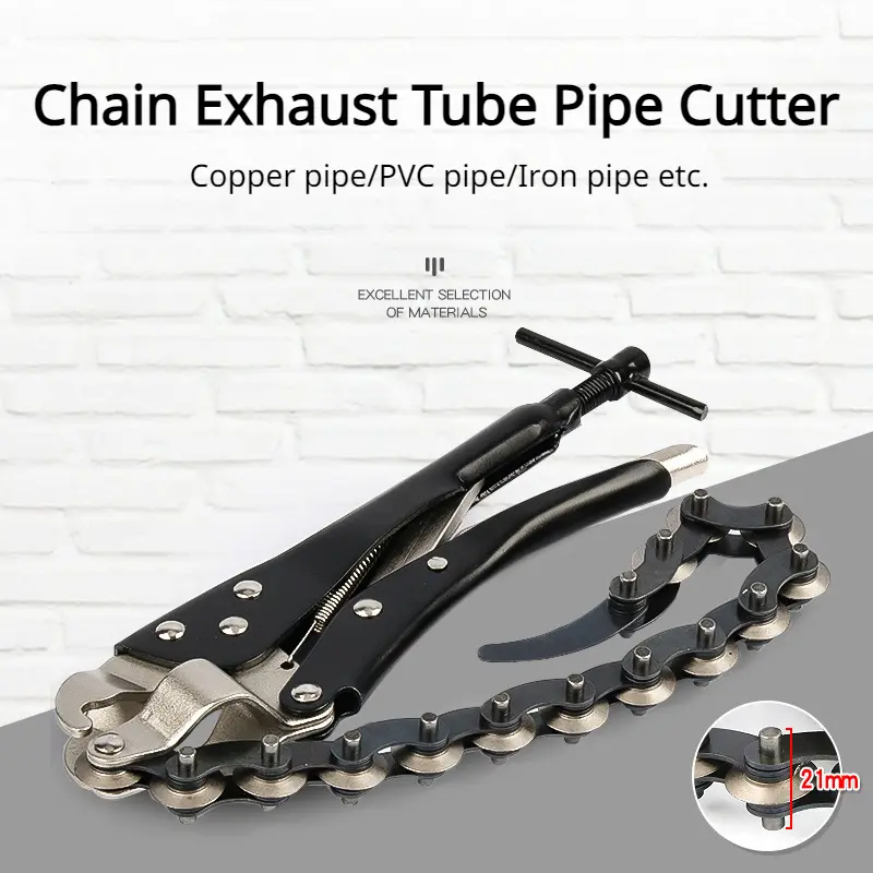 chain exhaust cutting tool