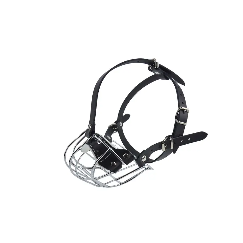 Metal Basket Muzzle for American Bully, XL  Bully and other dogs. 3